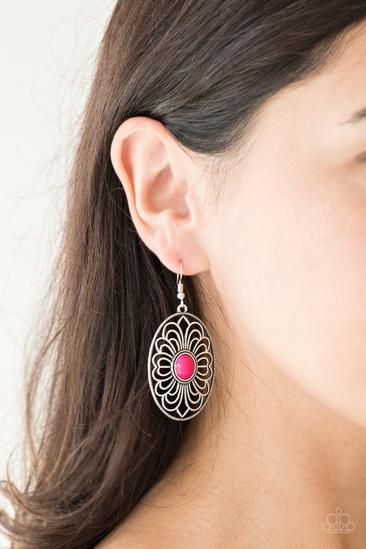 Really Whimsy - Pink Earrings Paparazzi Accessories