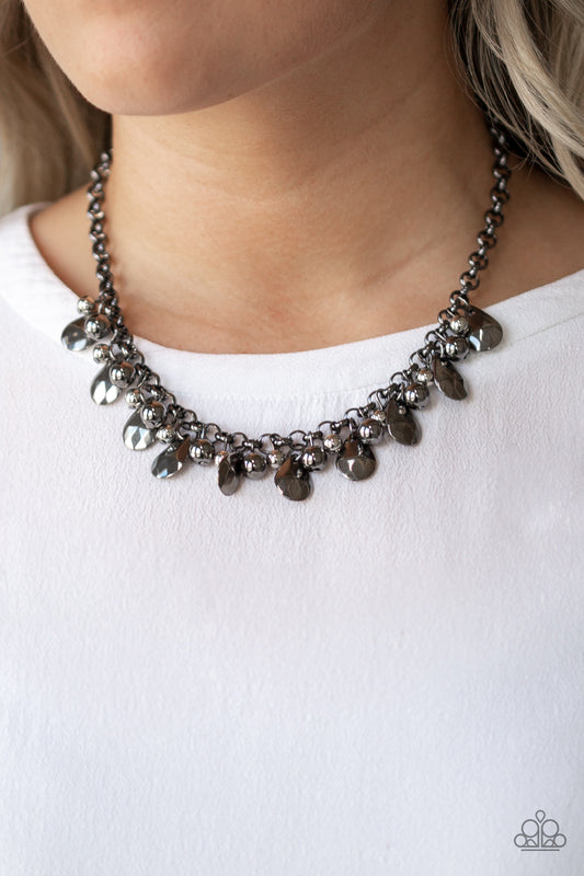 ** 1099 Stage Stunner - Black Necklace Paparazzi Accessories