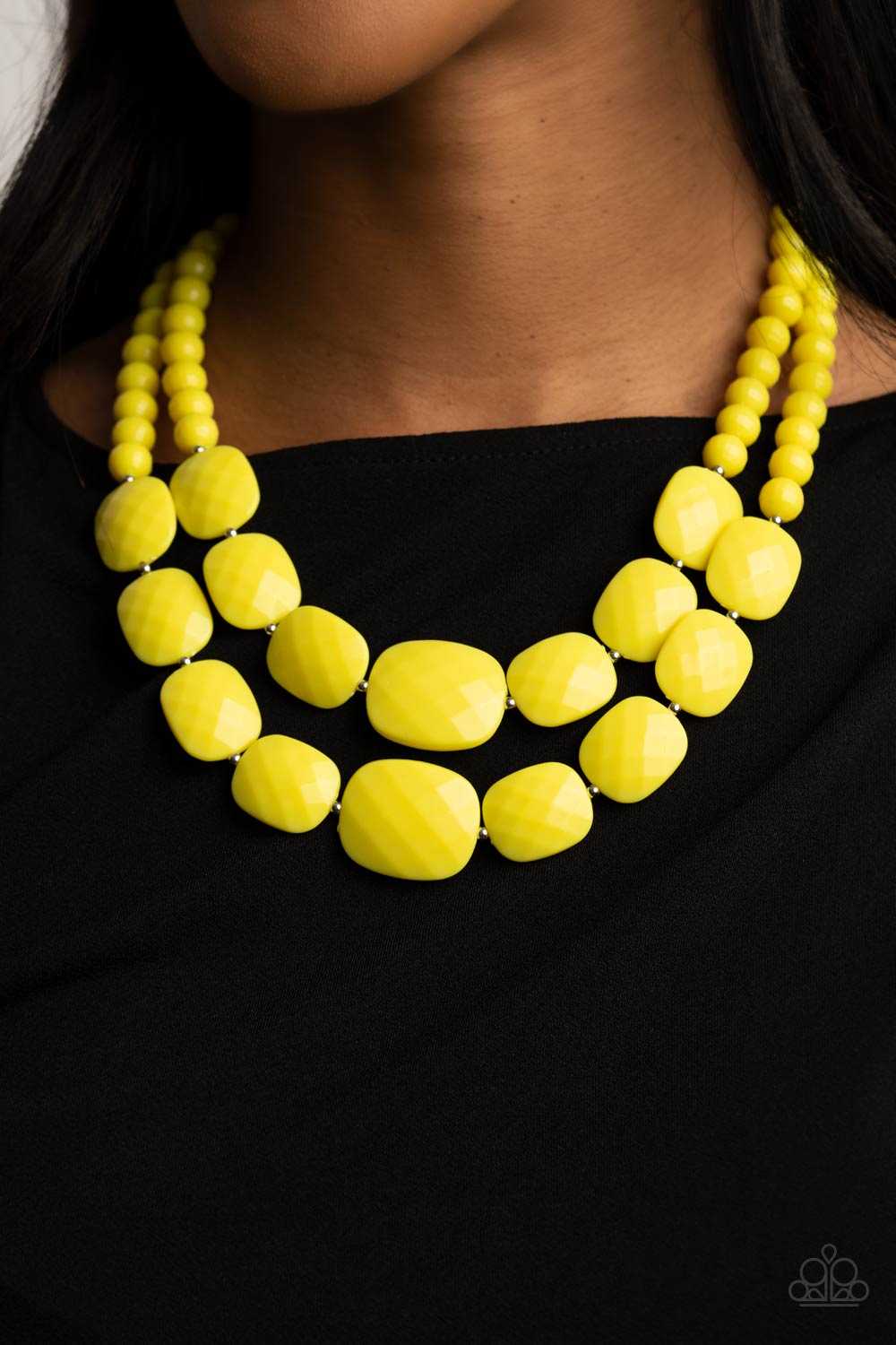 658 Paparazzi Accessories Resort Ready - Yellow Necklace