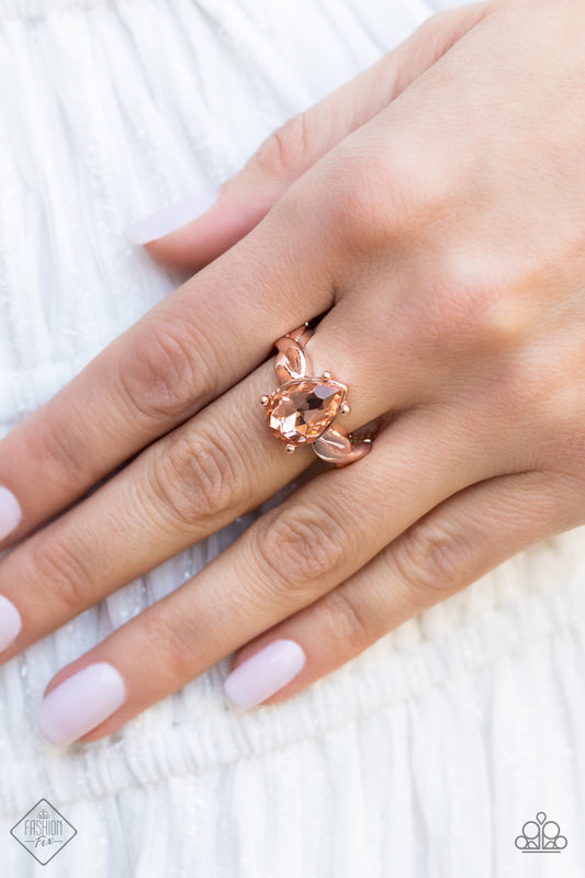 Paparazzi Accessories Law of Attraction - Rose Gold Ring