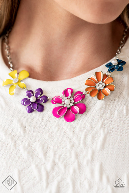Floral Reverie - Multi Necklace Paparazzi Accessories