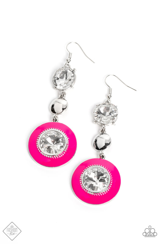 Dame Disposition - Pink Earrings Jan 2023 FF