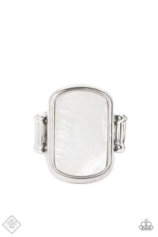 Paparazzi Accessories Tidal Tranquility - White Ring