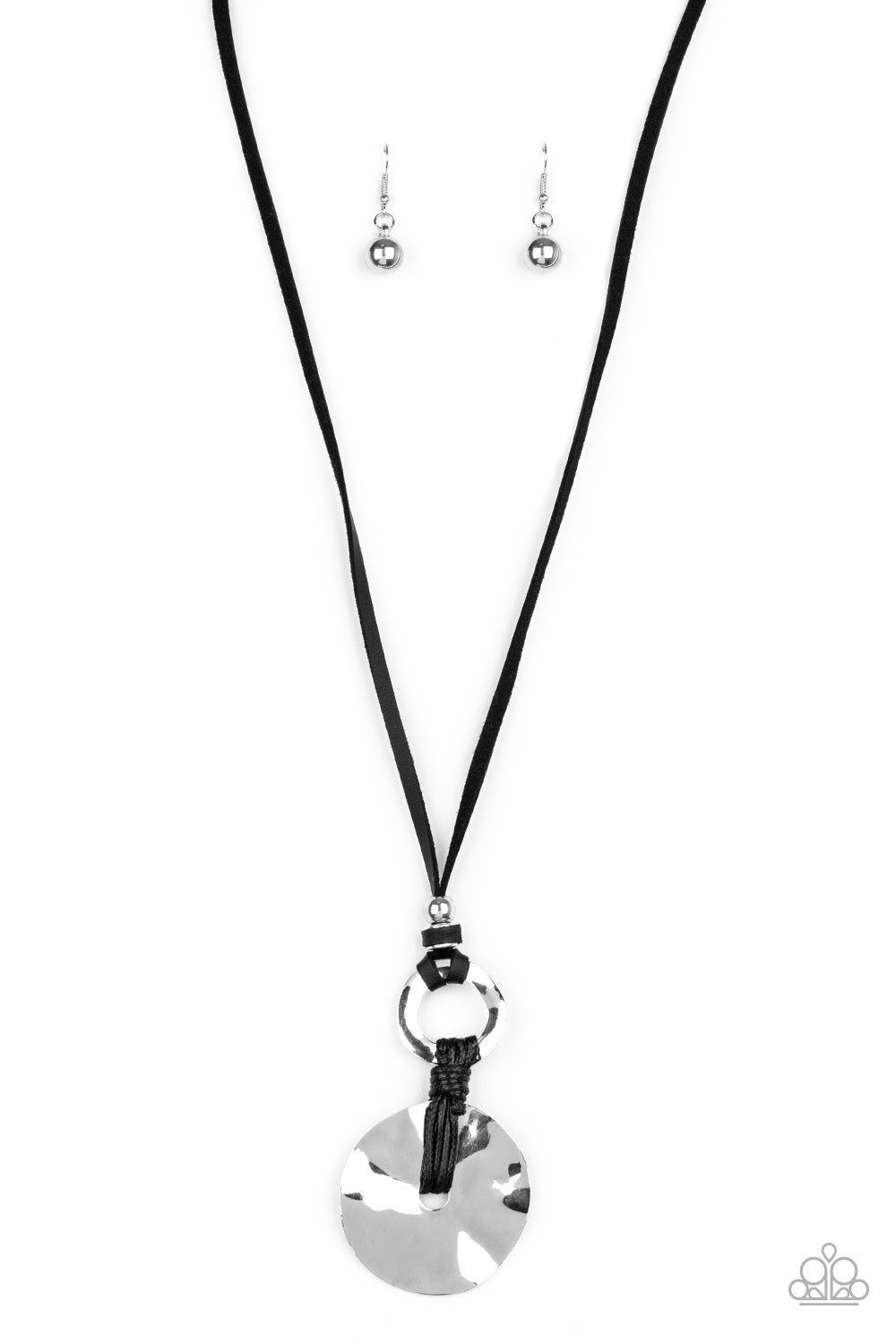 0222 Nautical Nomad - Black Necklace Paparazzi Accessories